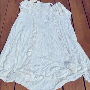 Free People white dress XS